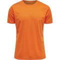 newline Sport-Tshirt Core Functional (atmungsaktiv, leicht) Kurzarm orange Herren